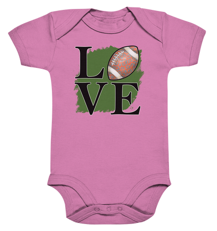Football Love II - Organic Baby Bodysuite