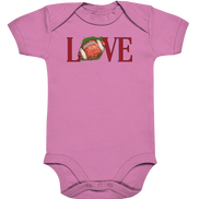 Football Love - Organic Baby Bodysuite
