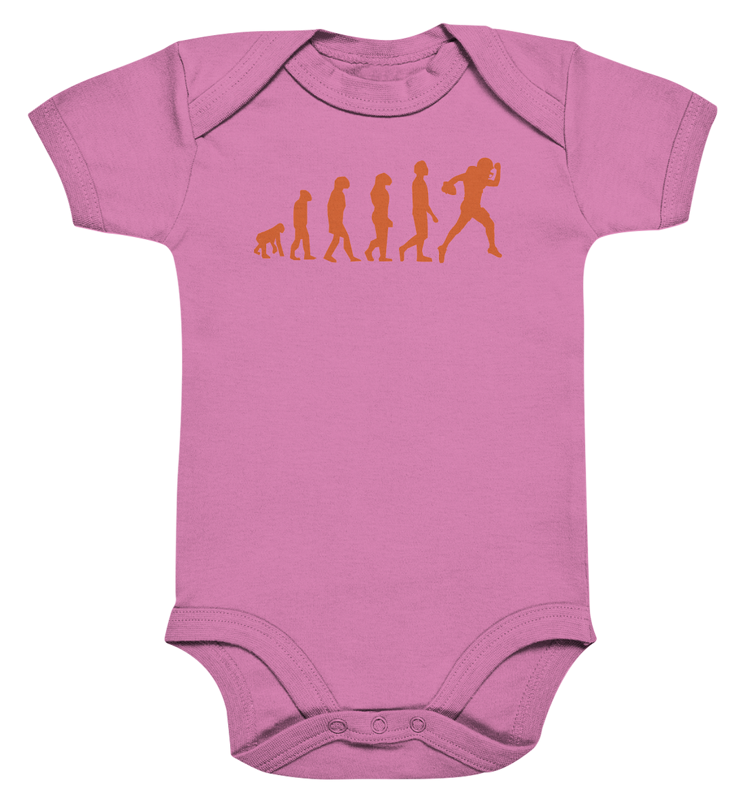 American Football Evolution - Organic Baby Bodysuite
