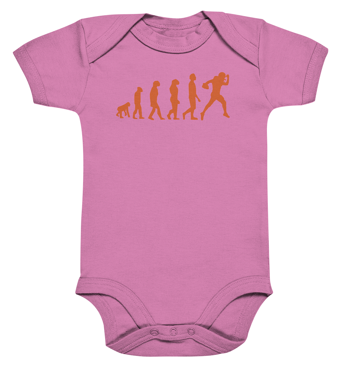 American Football Evolution - Organic Baby Bodysuite
