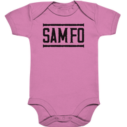 SAMFO black - Organic Baby Bodysuite