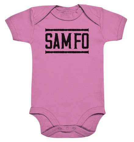 SAMFO black - Organic Baby Bodysuite