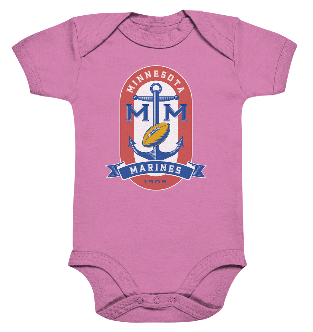 Minnesota Marines - Organic Baby Bodysuite