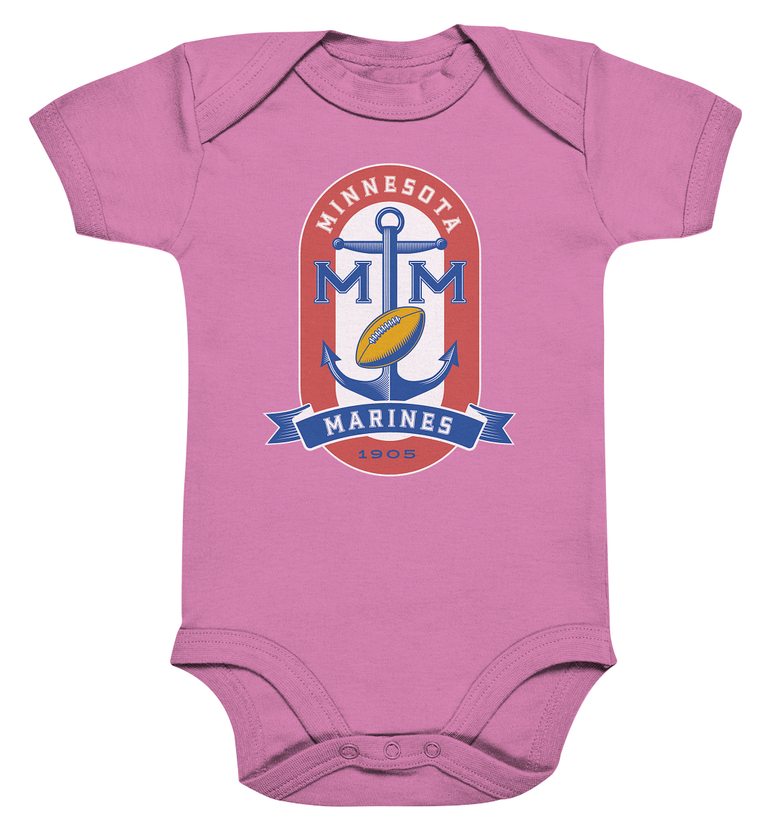 Minnesota Marines - Organic Baby Bodysuite