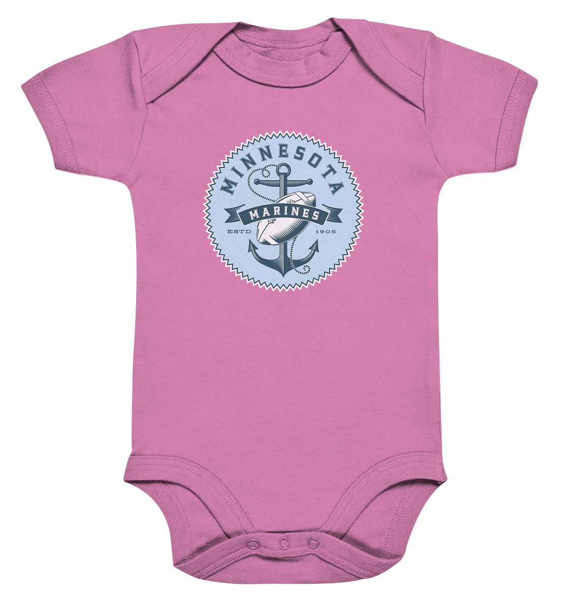 Minnesota Marines II - Organic Baby Bodysuite