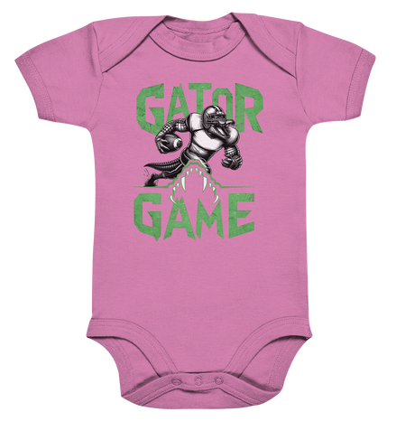 Gator Game - Organic Baby Bodysuite