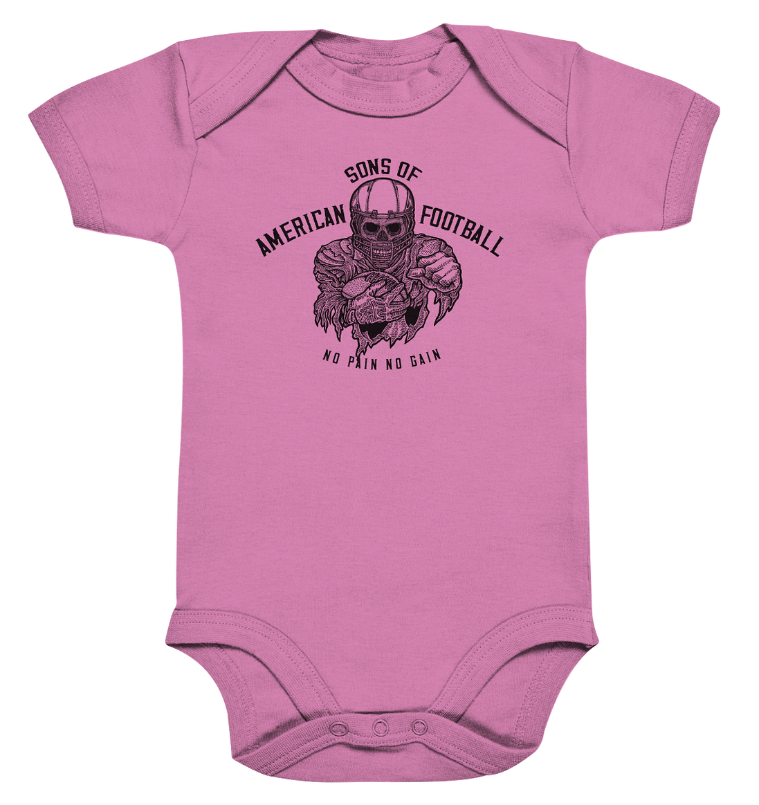 SAMFO No Pain No Gain  - Organic Baby Bodysuite