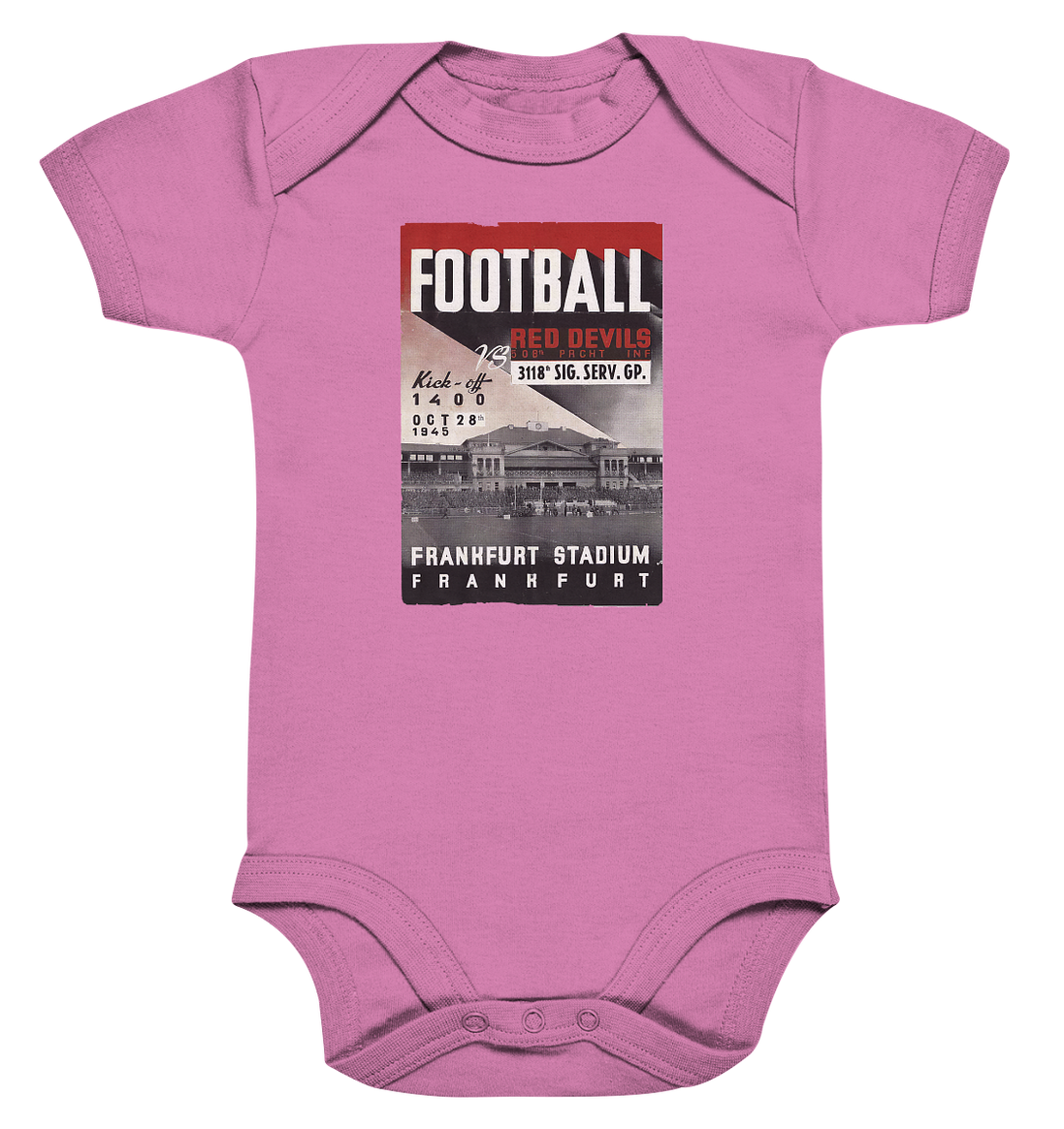 Frankfurt Football 1945 - Organic Baby Bodysuit