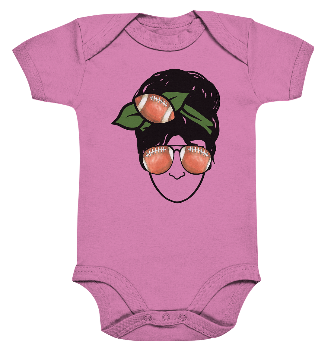 Lady Balls - Organic Baby Bodysuite