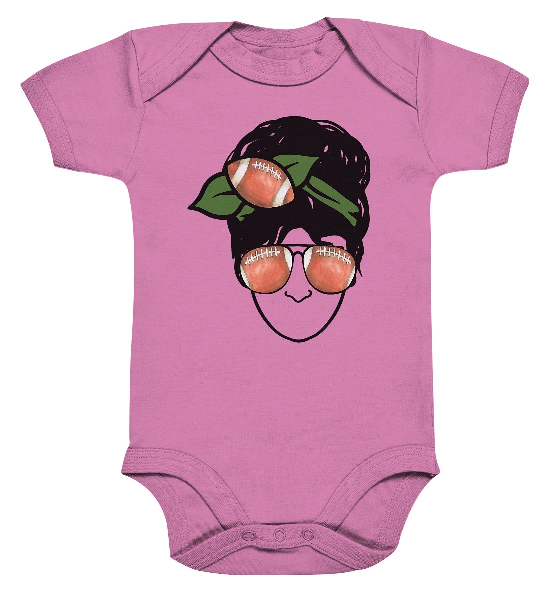 Lady Balls - Organic Baby Bodysuite