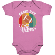 Game Day Vibes White - Organic Baby Bodysuite