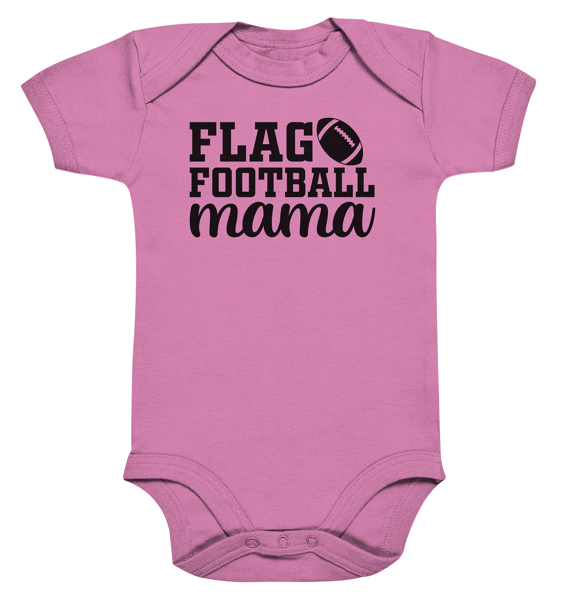 Flag Football Mama - Organic Baby Bodysuite
