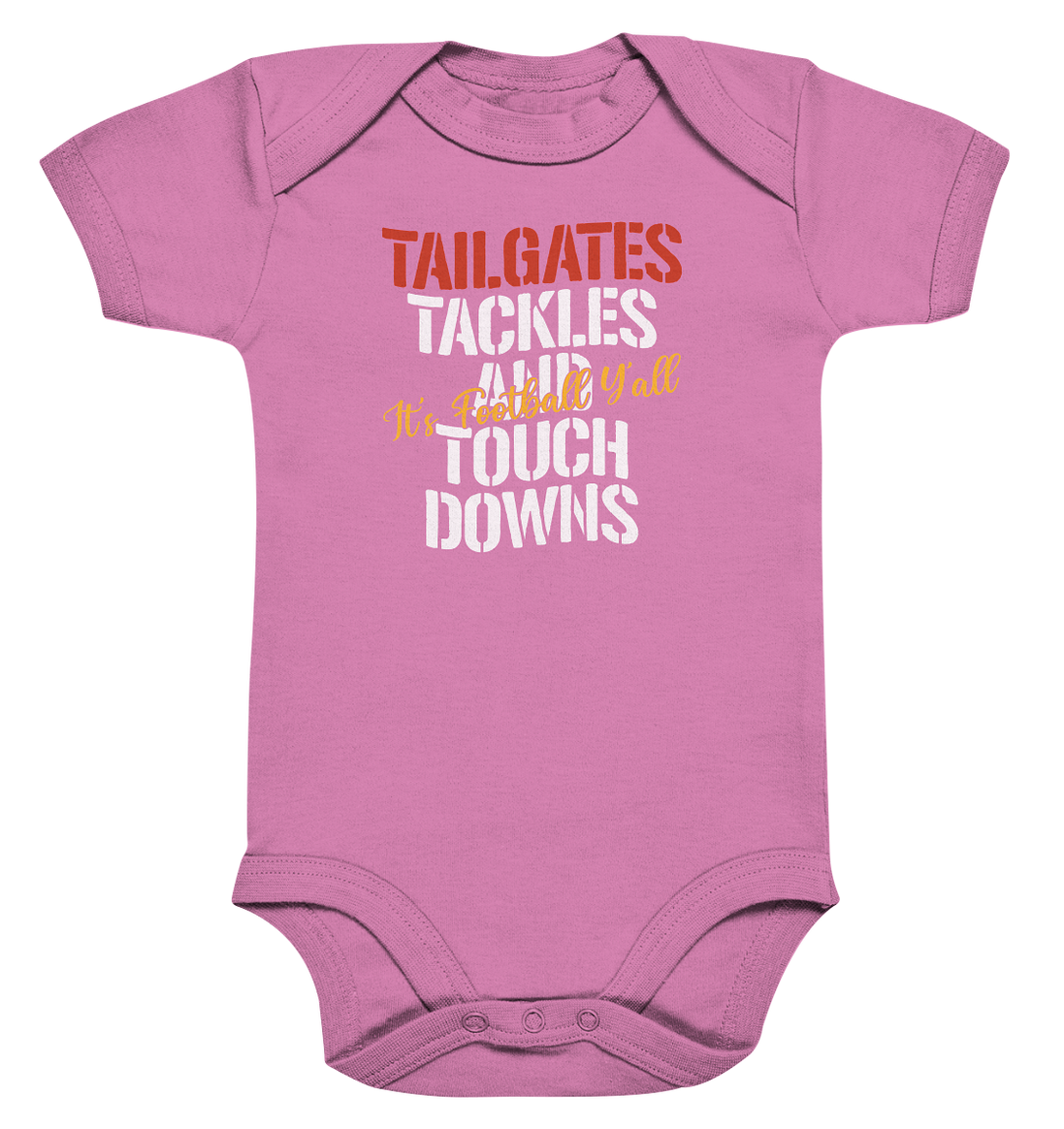 Tailgate Tackles - Organic Baby Bodysuite
