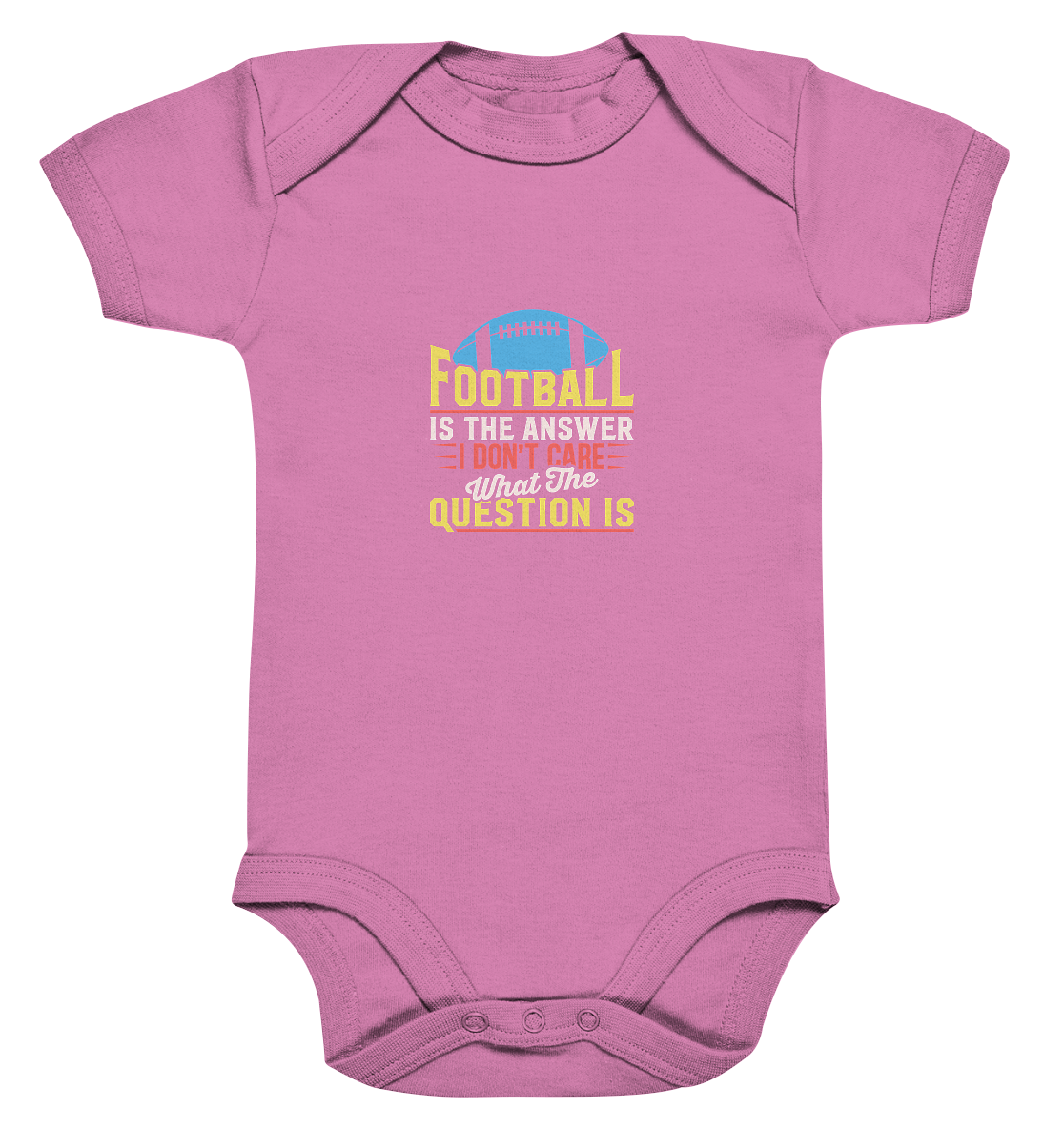 Football is the Answer - Organic Baby Bodysuite