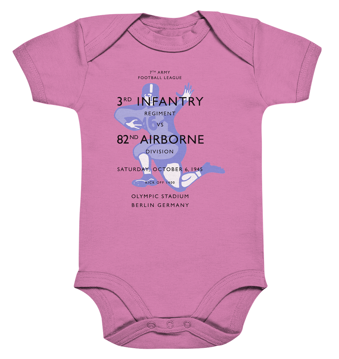 Infantry vs. Airborne 1945 - Organic Baby Bodysuite