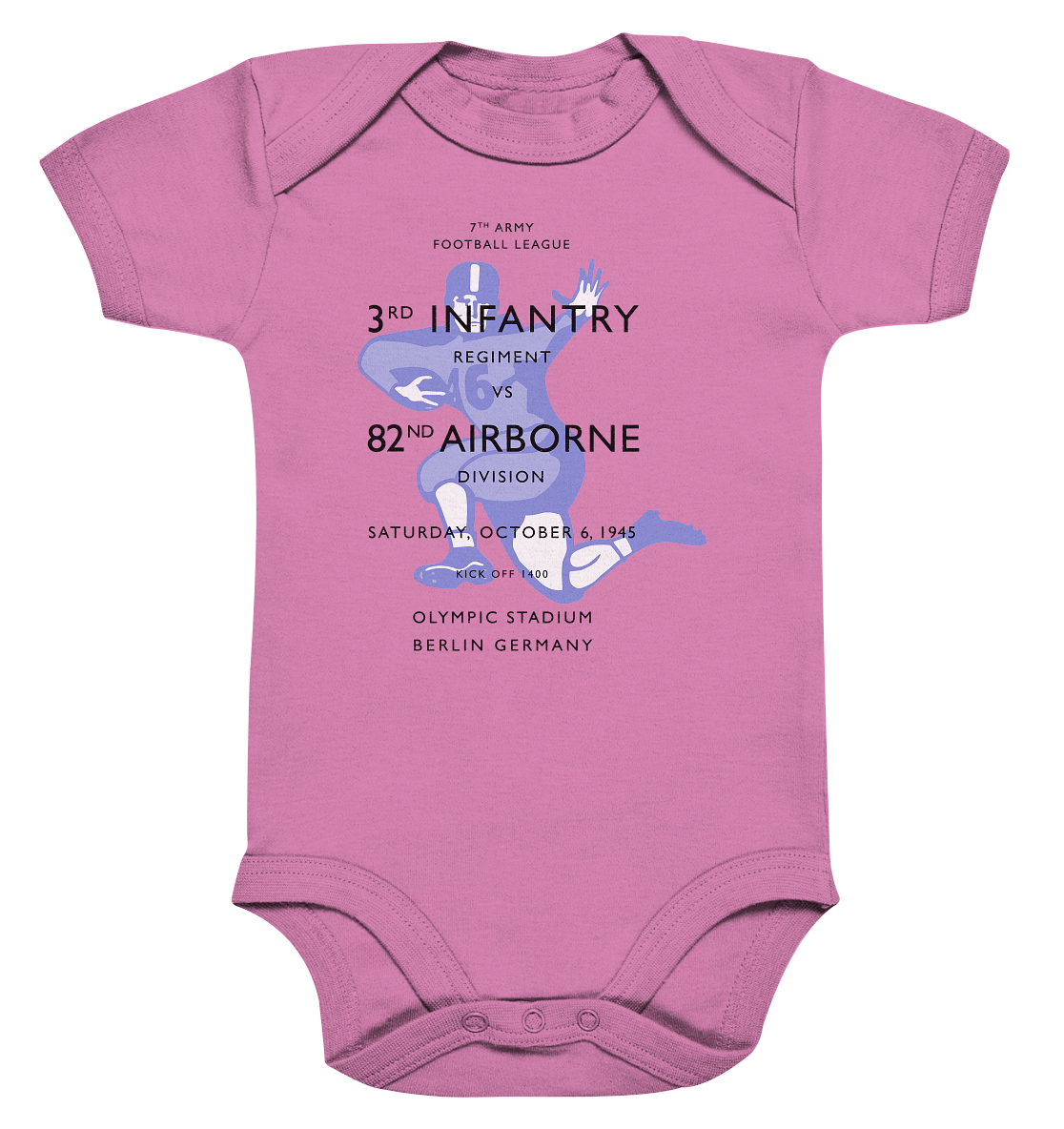Infantry vs. Airborne 1945 - Organic Baby Bodysuite