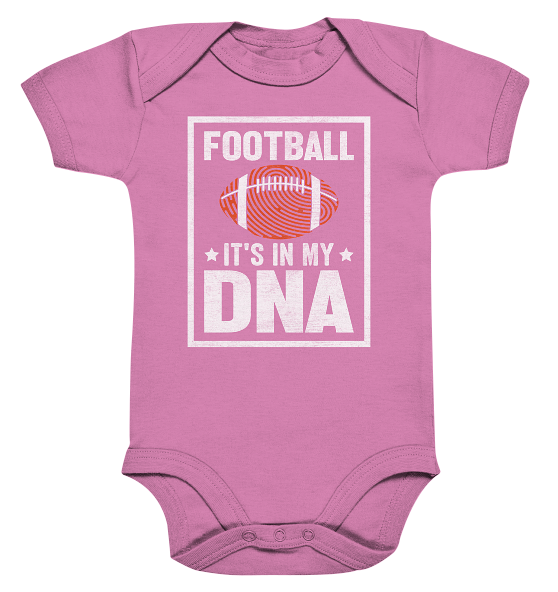 Football DNA - Organic Baby Bodysuit