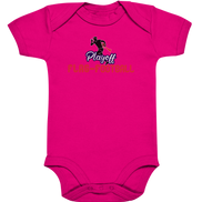 Playoff Flag Football  Men red - Organic Baby Bodysuite