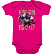Gridiron Grizzly - Organic Baby Bodysuite