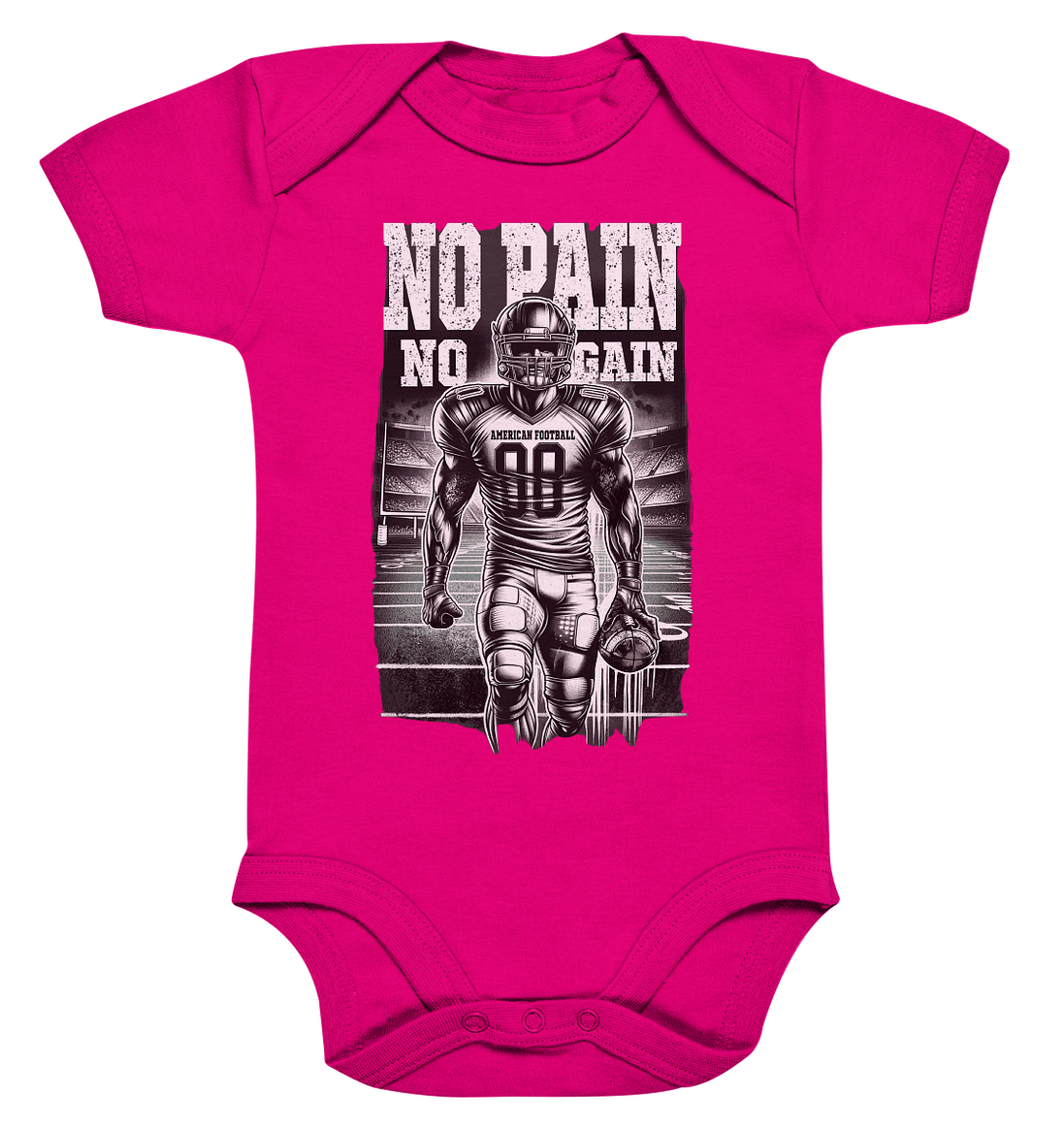 No Pain No Gain  - Organic Baby Bodysuite