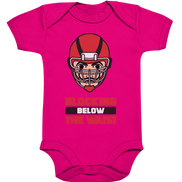 Blocking Below The Waist  - Organic Baby Bodysuite