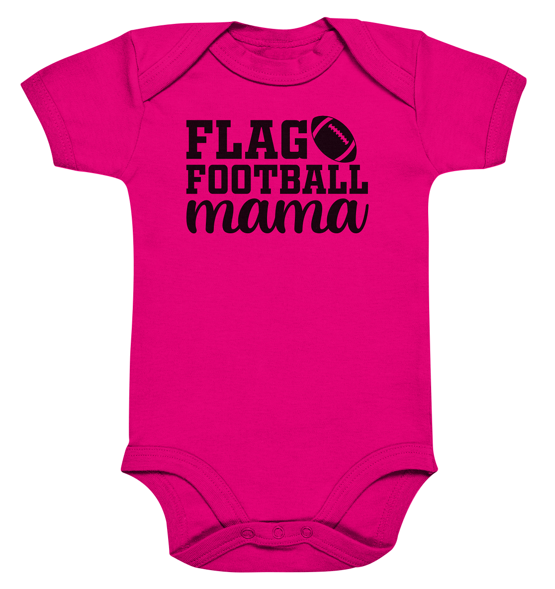 Flag Football Mama - Organic Baby Bodysuite