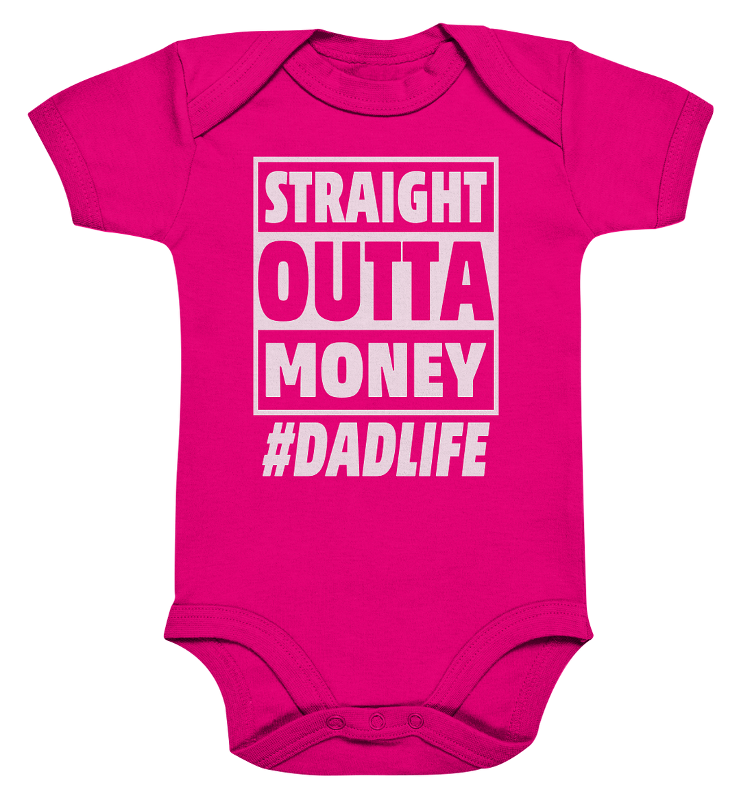 Straight Outta Money - Organic Baby Bodysuite