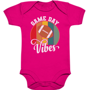 Game Day Vibes White - Organic Baby Bodysuite
