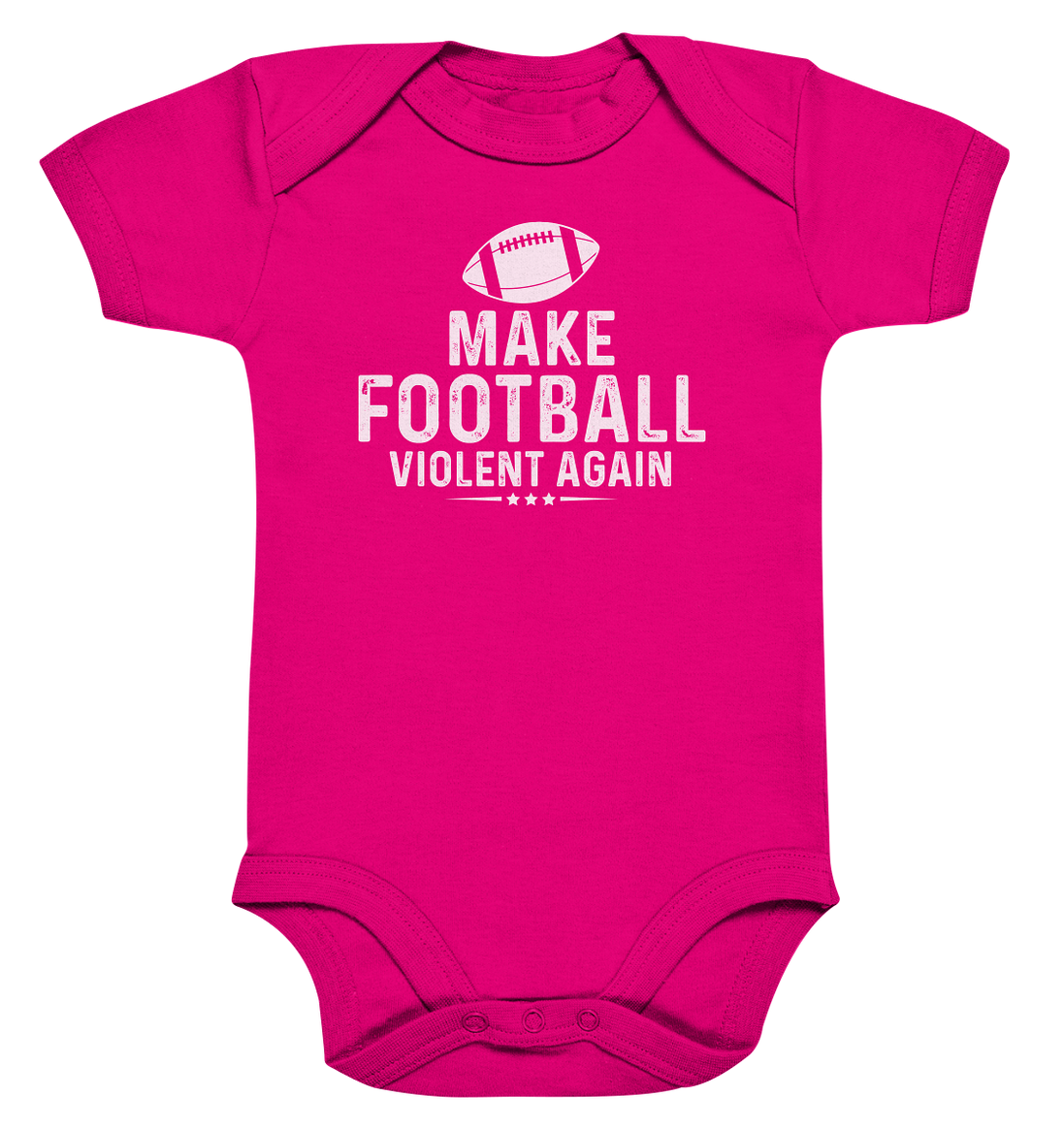 Make Football Violent again - Organic Baby Bodysuite