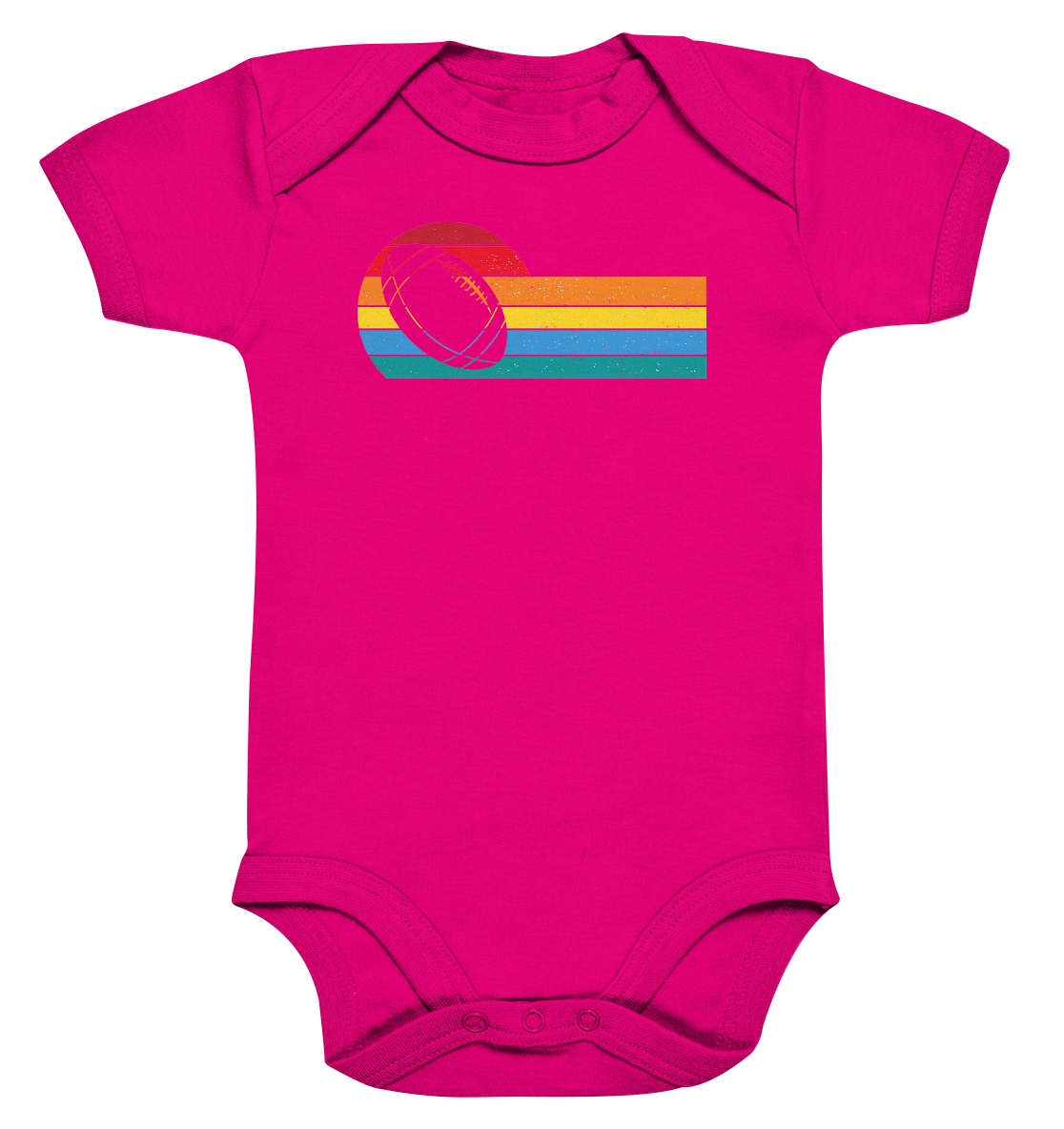 Rainbow Color Ball - Organic Baby Bodysuite