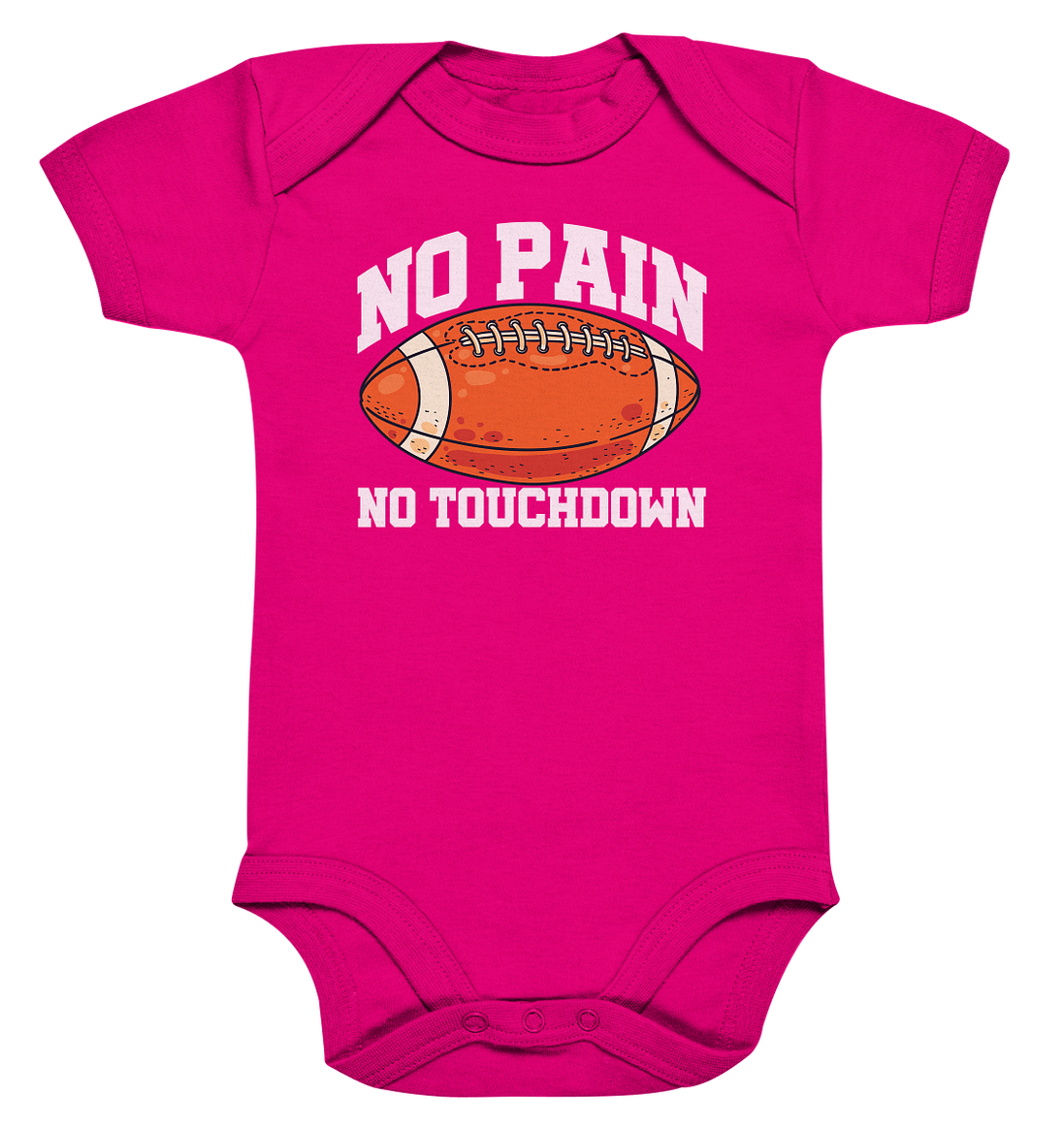 No Pain No Gain - Organic Baby Bodysuite