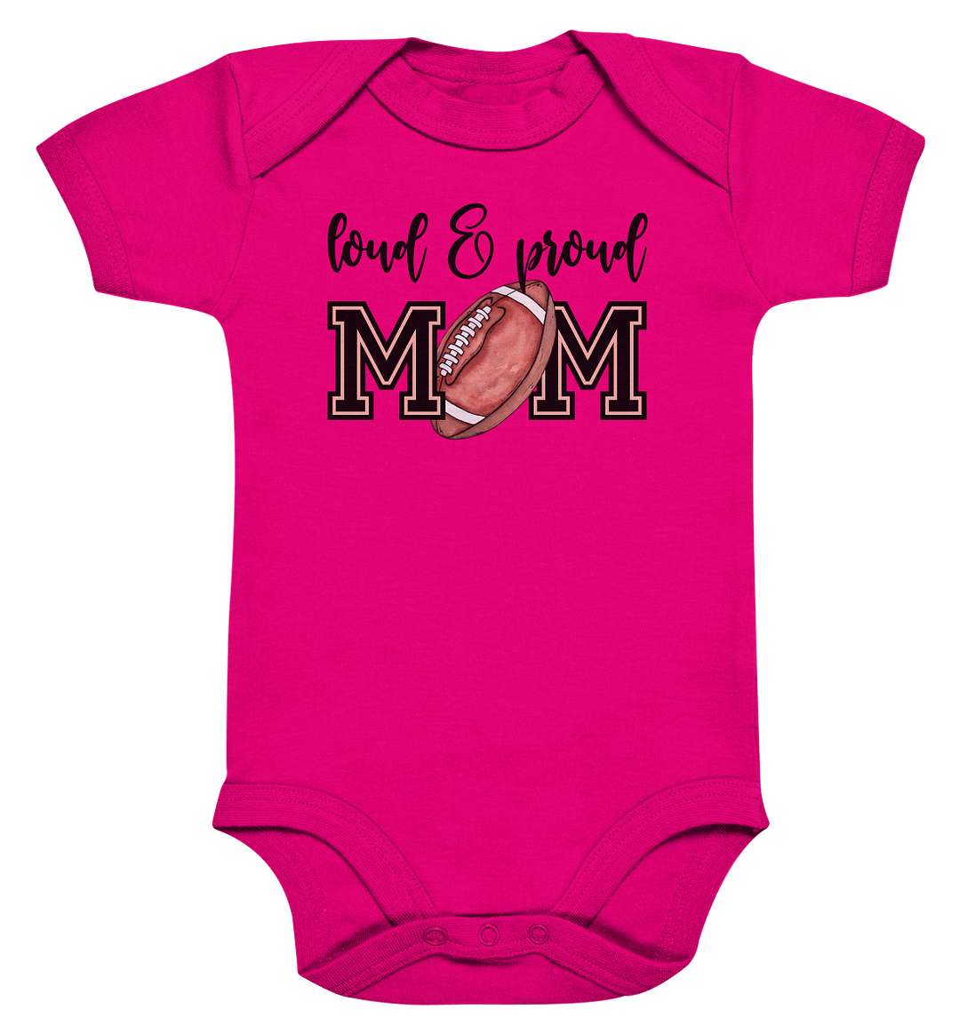 Loud &amp; Proud Mom - Organic Baby Bodysuite