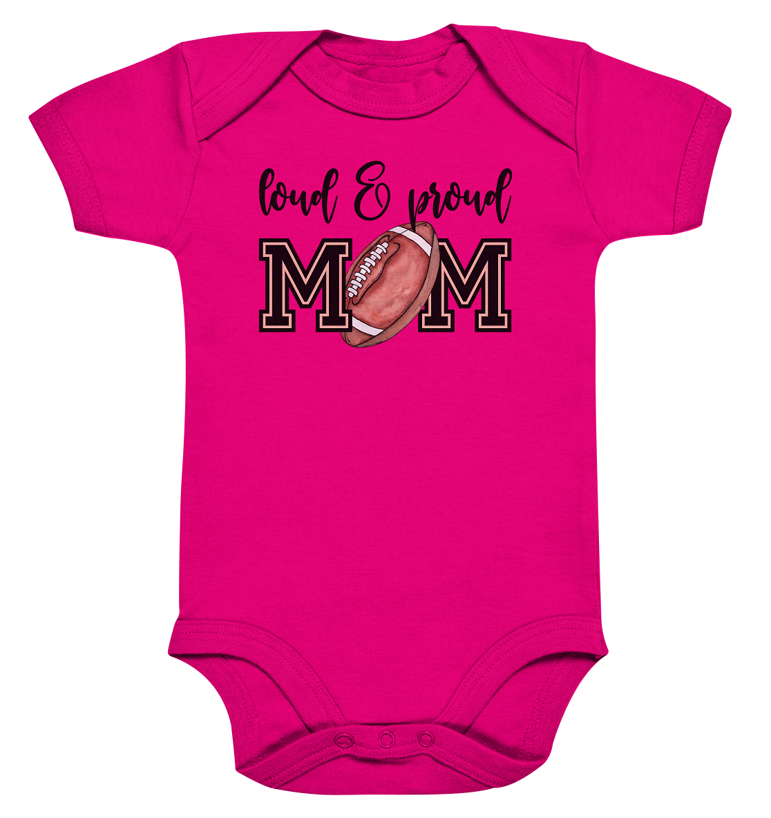 Loud & Proud Mom - Organic Baby Bodysuite