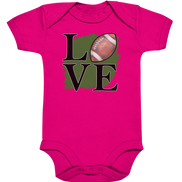 Football Love II - Organic Baby Bodysuite