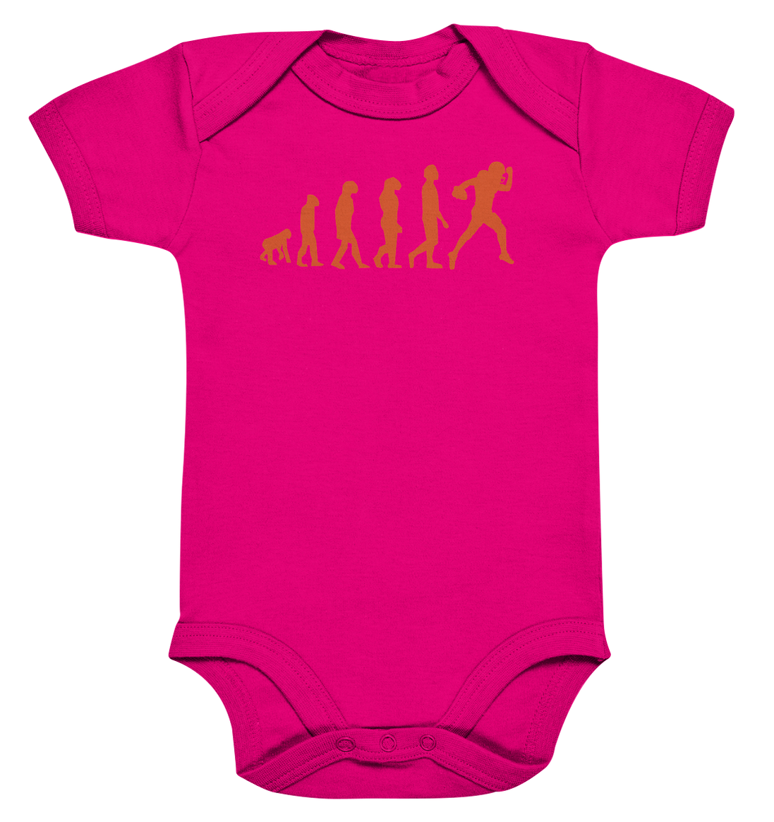 American Football Evolution - Organic Baby Bodysuite