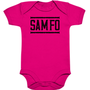 SAMFO black - Organic Baby Bodysuite