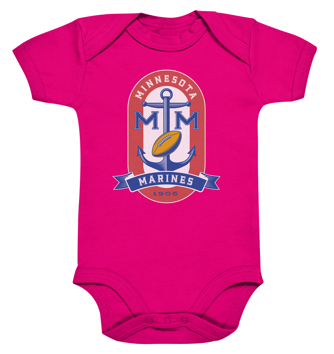 Minnesota Marines - Organic Baby Bodysuite