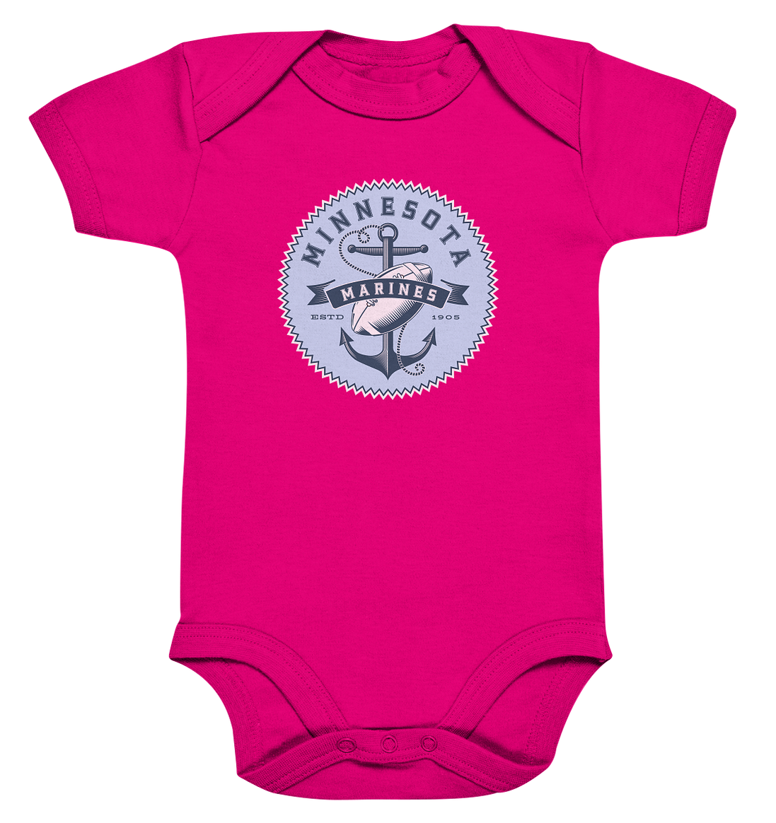 Minnesota Marines II - Organic Baby Bodysuite