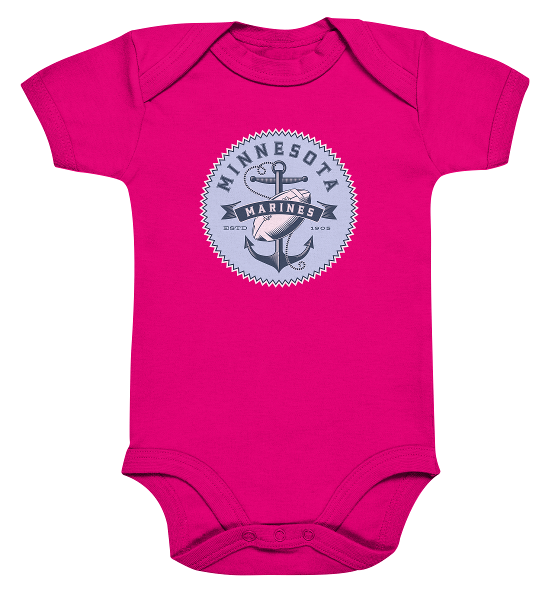 Minnesota Marines II - Organic Baby Bodysuite