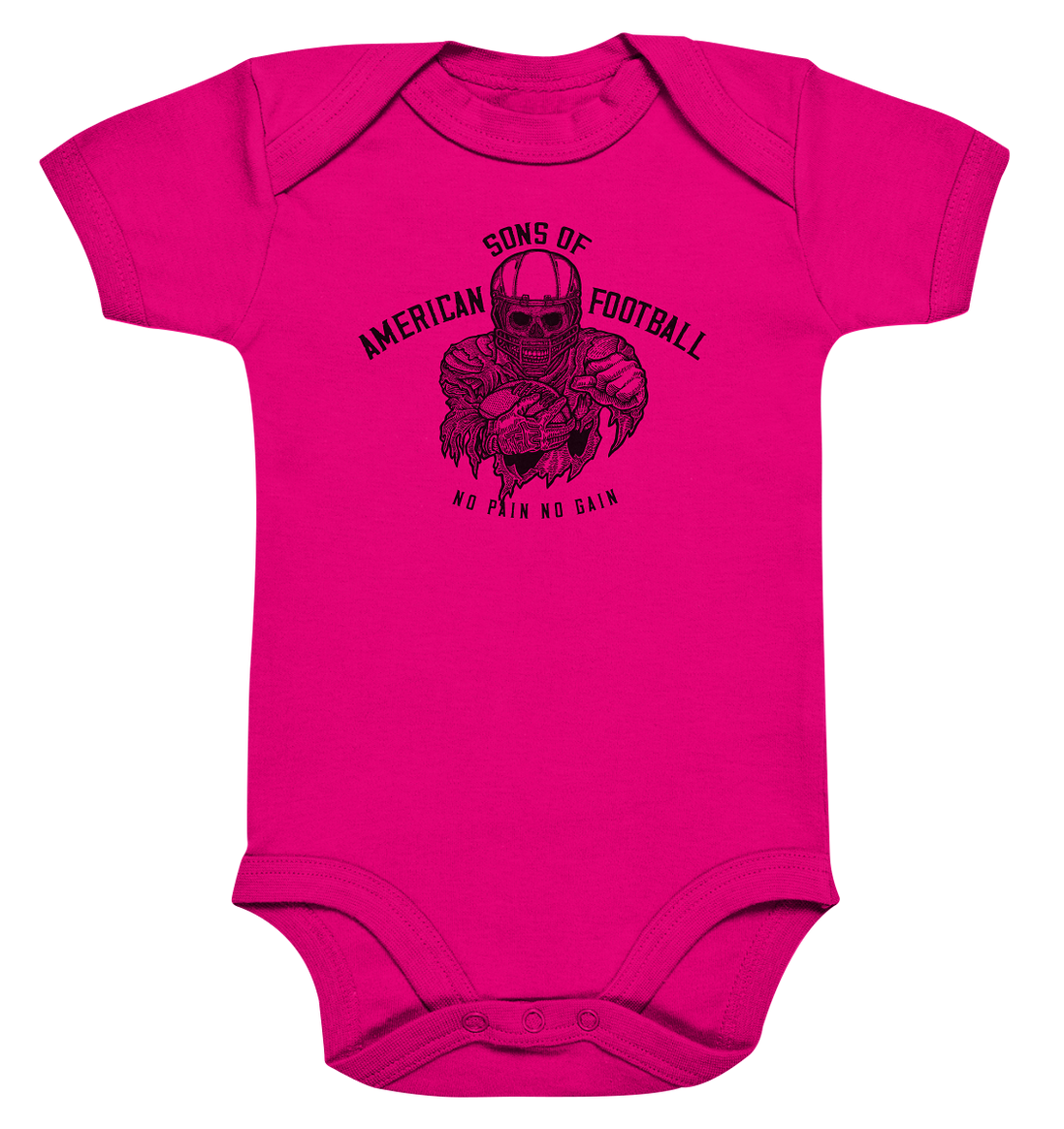 SAMFO No Pain No Gain  - Organic Baby Bodysuite