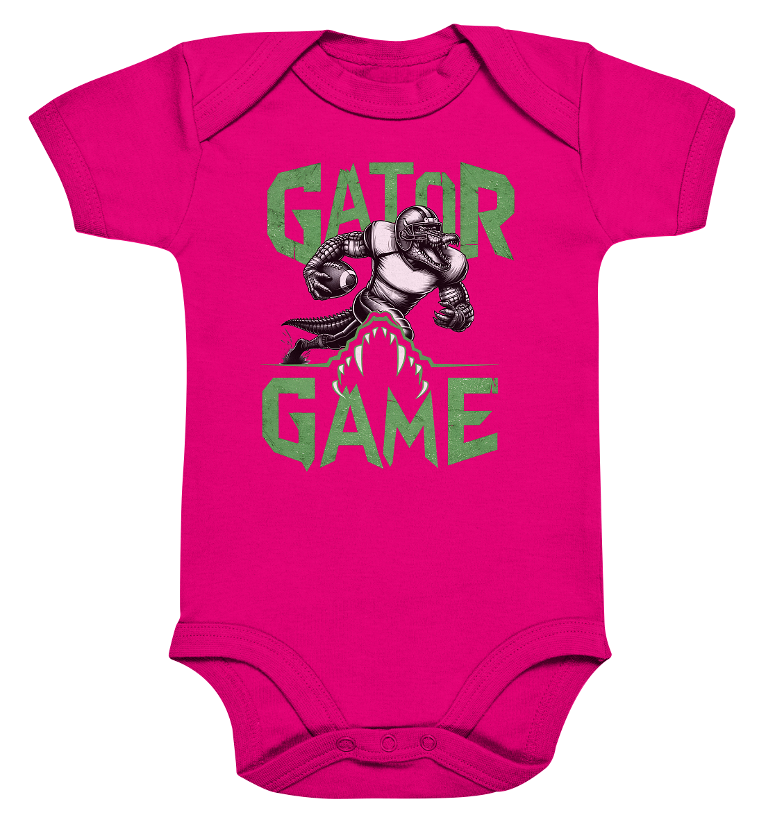 Gator Game - Organic Baby Bodysuit