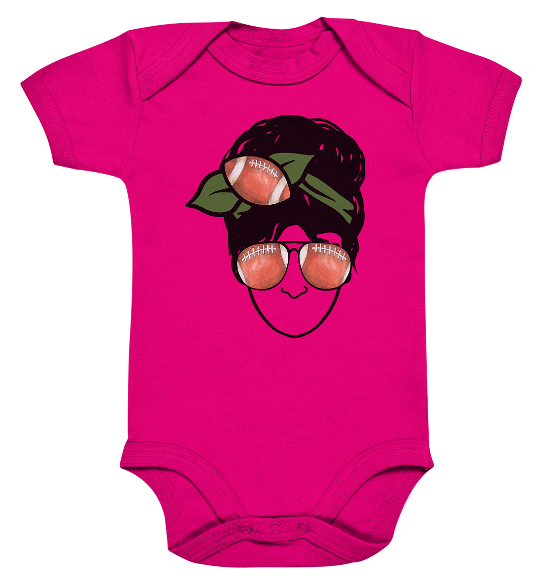 Lady Balls - Organic Baby Bodysuite