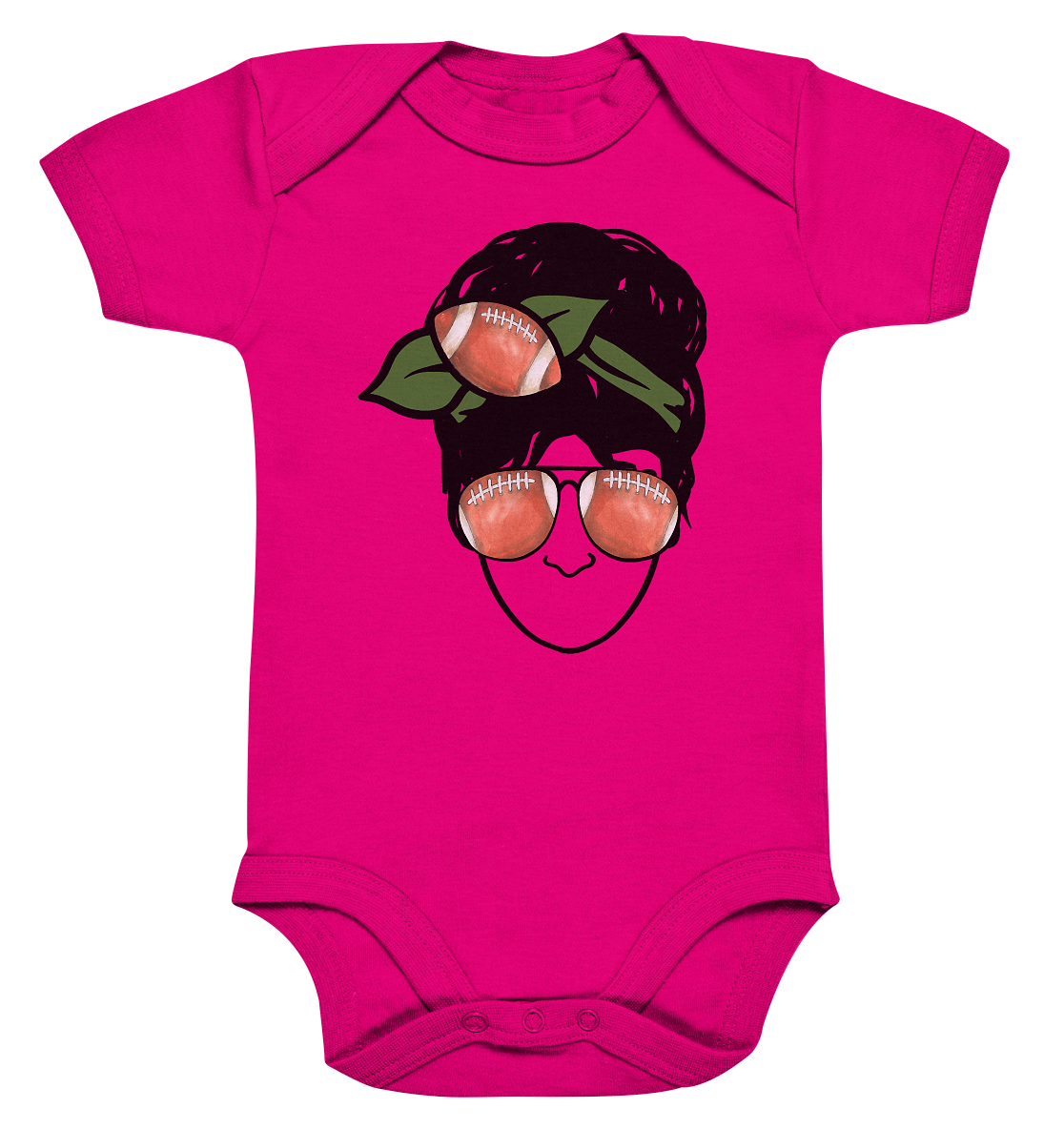 Lady Balls - Organic Baby Bodysuite