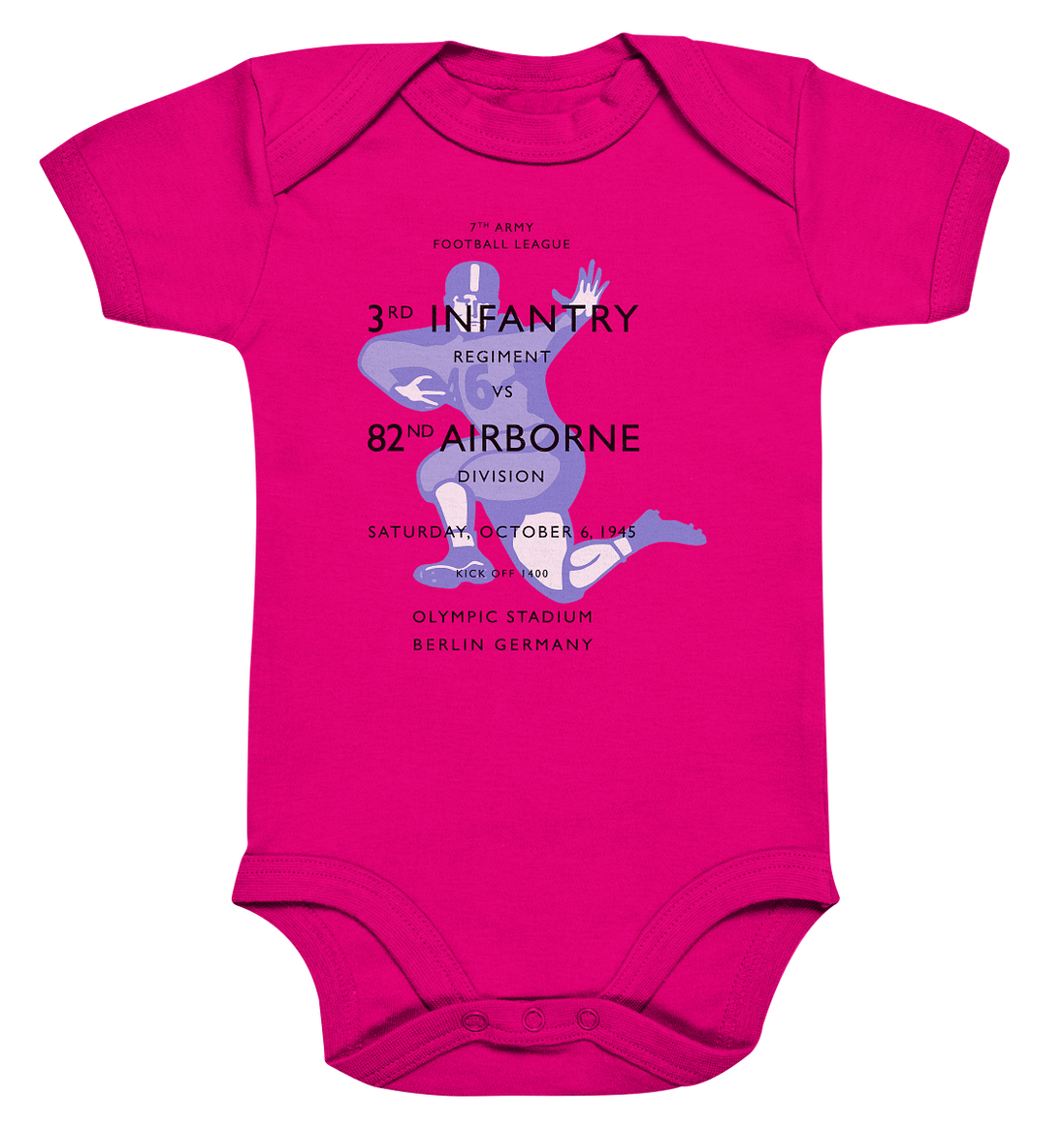 Infantry vs. Airborne 1945 - Organic Baby Bodysuite