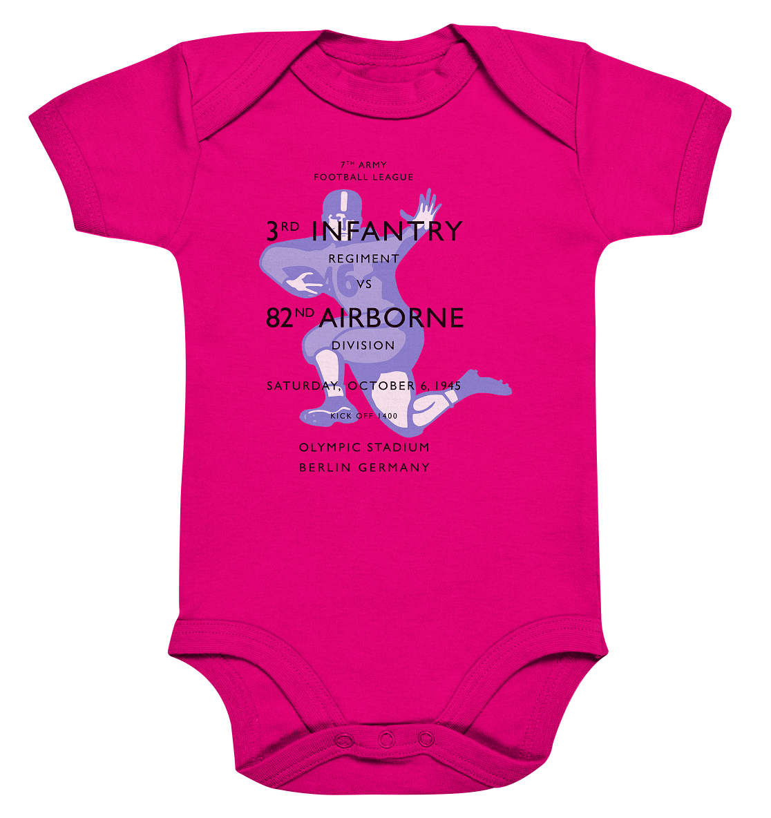 Infantry vs. Airborne 1945 - Organic Baby Bodysuite