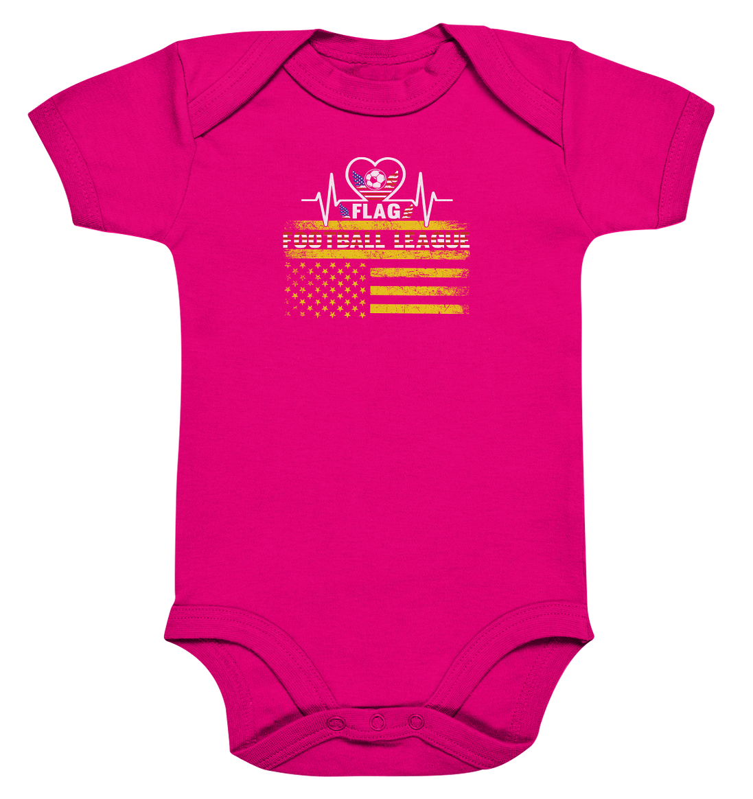 Flag Football League - Organic Baby Bodysuit