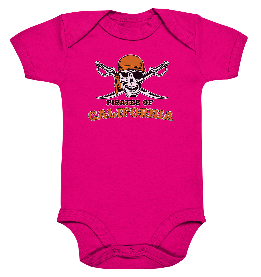 Pirates of California - Organic Baby Bodysuite