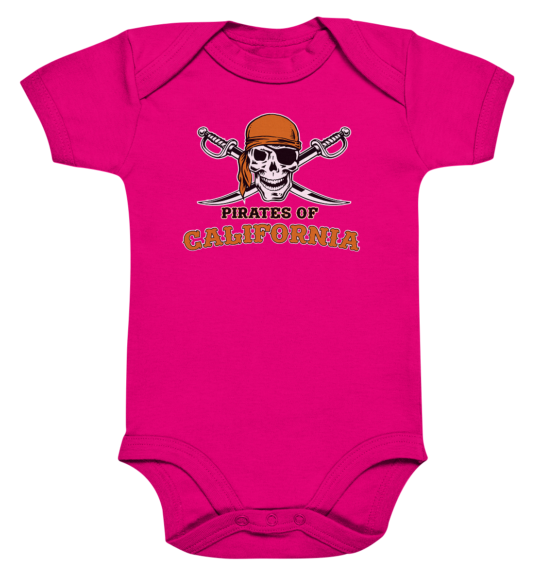 Pirates of California - Organic Baby Bodysuite
