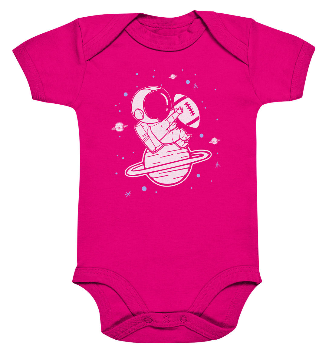 Footballnaut - Organic Baby Bodysuit
