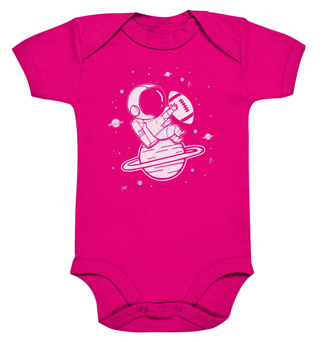 Footballnaut - Organic Baby Bodysuit